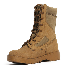 HPB0302 Botas Tácticas de Gamuza Color Caqui Desierto y Marrón Coyote, Personalizadas, Venta al Por Mayor, Zambia Namibia - Product Image 2