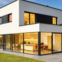 Villa Conteneur Pliante en Acier Structurel Respirant à l'Esthétique Moderne, Bâtiment Métallique Préfabriqué avec Garantie de 5 Ans