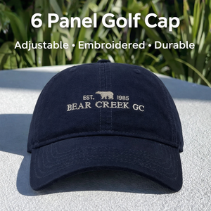 Gorra de Béisbol ZG al por Mayor, Personalizada con Bordado, Estilo Dad Hat, de Algodón Suave Lavado, Estructurada, de 6 Paneles, Ajustable para Adultos - Product Image 1
