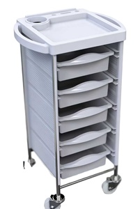 Beauty and Hairdressing <b>Tool</b> Cart Hair Salon Handcart Hairdressing <b>Tool</b> Cart Hot Stamping and Dyeing Beauty Delivery Car - Product Image 3