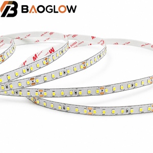 ไฟ LED แบบตัดได้ SMD2835 ขนาด 5 ซม. ความหนาแน่น 140LED/เมตร DC24V 10W/เมตร แผงวงจรทองแดง-อะลูมิเนียม 8 มม. 18/25  ค่า Ra70 3000K 4000K 6500K สำหรับไฟบันได  ขั้นต่ำในการสั่งซื้อน้อย - Product Image 3