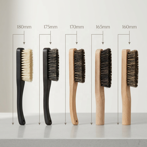 Brosse de nettoyage ESD sécurisée, brosse industrielle antistatique, brosse en <span class=keywords><strong>crin</strong></span> de cheval pour circuits imprimés avec manche en bois conducteur - Product Image 3