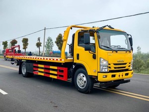 Camión de Remolque de Plataforma Plana Isuzu 700P 4x2, Grúa de 3 Toneladas con Plataforma Deslizante, Camión de Recuperación con Plataforma Deslizante de 5 Toneladas - Product Image 5