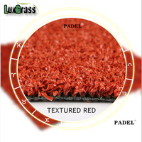 Gazon de pagaie synthétique Monofilament bouclé, mono-fibre STX Supercourt, terrain de Paddle, gazon de Paddle artificiel pour Tour de monde