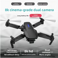 Drone E88 Pro 4K avec double caméra, quadricoptère RC pliable, WiFi FPV, maintien d'altitude, mode sans tête, livraison aux États-Unis en 7 jours