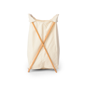 Vente d'usine Hot Seller Panier à linge en bambou à cadre en X Panier à linge pliable de qualité supérieure - Product Image 2