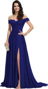 Spitzen-Abendkleid für Damen, Langes Plissiertes Sexy Kleid, Trägerkleid für Trauzeugin - Product Image 6