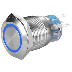 5V-36V bicolor led indicator push button switch