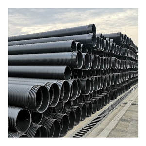 Structure de mur creux en HDPE, tuyau de drainage enroulé en B - Product Image 1