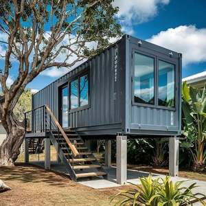 Design industrial moderno 20ft & 40ft pré-fabricada Shipping Container casa durável para oficina Quarto Villa vivendo Casa Venda - Product Image 1