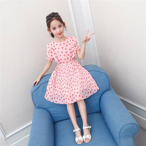Vestidos de Tul para Niñas al por Mayor, Últimos Modelos Casuales de Lujo con Flores, Tallas Grandes, para Fiestas Infantiles - Product Image 3