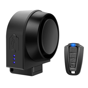 Không dây từ xa Xe Đạp báo động 115dB siêu lớn xe đạp rung cảm biến chuyển động còi báo động chống trộm hệ thống an ninh - Product Image 1