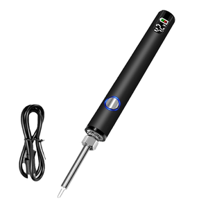 Soldador Inalámbrico USB Nuevo de Fábrica, Portátil con Pantalla Digital, 260-420, Mango Tipo Pistola, Cromado, Calentamiento en 30s, Serie 510 - Product Image 1