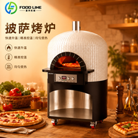 Four à pizza professionnel en bois, grand four à pizza au feu, four à pizza électrique