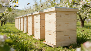 New Hot Sale Unassembled China Fir <b>Wooden</b> Honey Bee Hive Boxes Bee Farm Beekeeping Bee House Home - Product Image 6