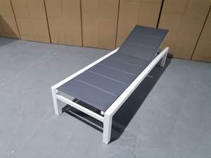 Meubles de patio extérieurs en métal Chaises longues en aluminium Chaise longue Chaise longue de plage Chaise longue - Product Image 4