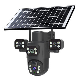Telecamera PTZ 4G Wireless Solare 6MP HD <span class=keywords><strong>per</strong></span> Esterni con AOV a Basso Consumo e 3 Obiettivi Reali <span class=keywords><strong>per</strong></span> Videosorveglianza Esterna - Product Image 2