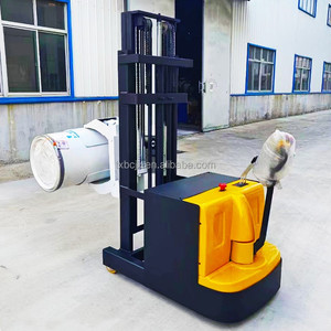 駆動モーターフルエレクトリックオイルドラムスタッカー600kgポータブル可動ドラムトラックオイルドラム傾斜燃料バレル回転子 - Product Image 3