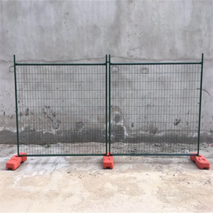 6 piedi X10 piedi in acciaio zincato Australia eco-friendly rimovibile recinzione temporanea per la costruzione di eventi con modellazione 3D - Product Image 3