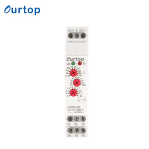 Rơle hẹn giờ mô-đun Start-delta CE Miniature PROTECTIVE Sealed 16A, rơle hẹn giờ 24v, chiết áp ô tô, công suất thấp, Aultop - Product Image 1