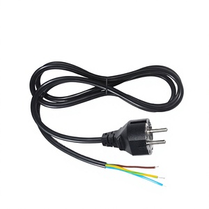 Cable de Extensión de Corriente CA NEMA 1-15P SJTW IP11 de 1.8 m, Cable de PVC Negro para Electrónica de Consumo - Product Image 2