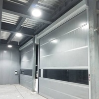 Porte rapide automatique en PVC de haute qualité, certifiée CE, moderne, étanche et finement finie