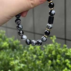 Bracelet en pierre naturelle avec perles de verre colorées, énergie des flammes jumelles, potentiel de marketing viral exclusif, gestionnaire de compte dédié - Product Image 4