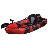 Nouveau Bateau à Rames Monoplace 2m 2026, Kayak de Pêche Extérieur avec Plateforme OEM ODM