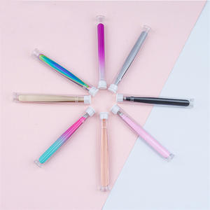 WELLFLYER EBT-170カラフルステンレスアイブロウピンセットカスタマイズ可能ロゴまつげピンセット美容メイクキット - Product Image 3