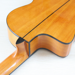 Pastilla de <span class=keywords><strong>guitarra</strong></span> clásica Geake Flamenco de tamaño 4/4, ABS, cuello de caoba, cuerpo de palisandro, cuerda de nailon de abeto, brillo de 39 pulgadas - Product Image 5