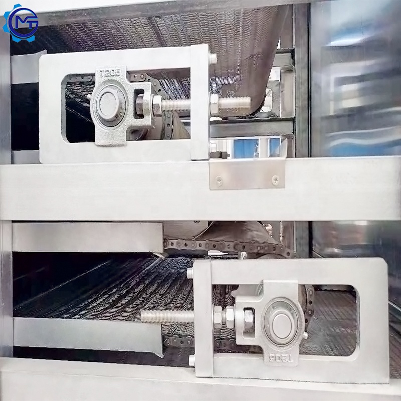 Food Grade SS Puffing Bread Crumb Production Line Machine 100kg/H
