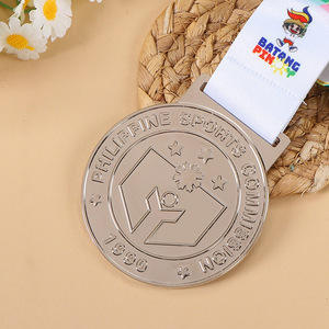 Medalla de Metal Personalizada Lijun, Aleación de Zinc, Acabado de Esmalte Horneado Engrosado, Premio Conmemorativo para Eventos Deportivos - Product Image 1