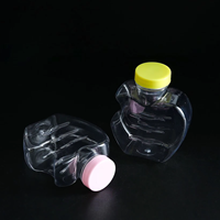 200ml para botella de plástico con forma de manzana Embalaje de dulces ecológico