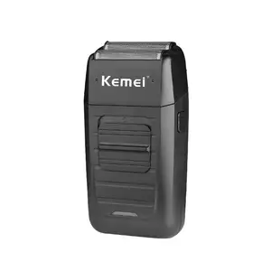 KEMEI KM-1102 toptan ucuz satış şarj edilebilir erkek elektrikli tıraş makinesi Pop Up tıraş makinesi