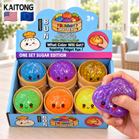 KAITONG Kit promotionnel de dim sum variés en vrac, jouets sensoriels anti-stress à presser, squishies en forme de dumpling