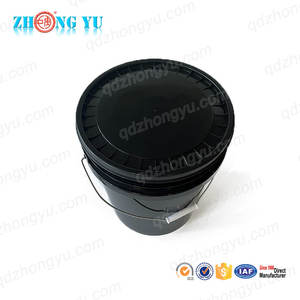 Système de seau de lavage de véhicule portable écologique en plastique de 20 L (5 gallons) avec couvercle et filtre anti-granulats - Product Image 3