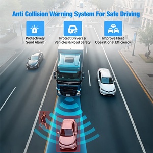 AlwayCare - Système de sécurité automobile intelligent avec contrôle par application, Wi-Fi/4G, GPS/GSM, détection de collision avant, avertisseur de sortie de voie et de piétons - Product Image 4