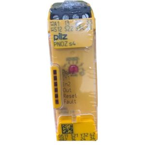 Pilz Pnoz S4 Safety <b>Relay</b> 24 Vdc 5 A Screw Terminal Chassis Mount Spdt Contact - Product Image 1