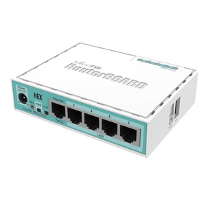 Router Gigabit Ethernet de 5 Puertos y Nivel 4 MikroTik HEX <span class=keywords><strong>RB750Gr3</strong></span> - Product Image 1