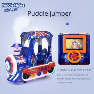 Wholesale Game City 3d Interaction Coin-Operated Kids Ride Small Train <b>Swing</b> Car for Kids - Product Image 3
