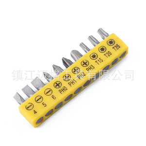 <b>Screwdriver</b> <b>Set</b> 11 Pc Steel Bits Phillips Flathead <b>Torx</b> For Diy Tools - Product Image 2