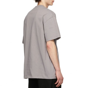 เสื้อยืดผู้ชายไซส์ใหญ่พิมพ์โลโก้ 3 มิติ แบบกำหนดเอง ขายส่ง เสื้อแขนสั้นผ้าคอตตอนเจอร์ซีย์สำหรับผู้ชาย - Product Image 6