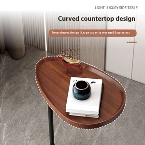 <span class=keywords><strong>Mesa</strong></span> de Centro de Hierro Metálico para Sala de Estar Pequeña, <span class=keywords><strong>Mesa</strong></span> de Centro Cóncava para Balcón, <span class=keywords><strong>Mesa</strong></span> de Centro Moderna de Lujo para Esquina de Dormitorio - Product Image 5