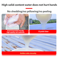 Revêtement transparent imperméable pour carrelage de salle de bain, cuisine, murs, sols, joints de coulis, anti-infiltration, étanche, résistant à l'usure
