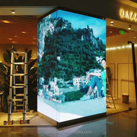 Pantalla LED con Colores Suaves y Claros para Interiores, Ideal para Escenarios de Visualización Prolongada en Oficinas