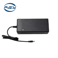 Adaptateur d'alimentation médical 24V 10A DC avec connexion par prise, matériau PC, certifié IEC 60601/EN 60601 pour les dispositifs médicaux, câble de 1,0 m