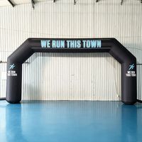 Arco Inflable Personalizado de 4m-12m, Tela Oxford Resistente al Agua y al Sol, para Carreras de Bicicletas, Eventos Deportivos y Publicidad