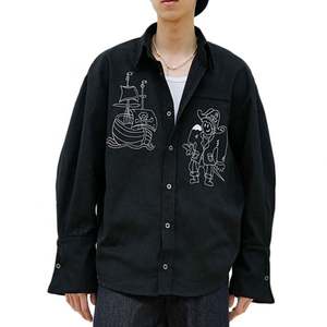 Camisa personalizada para hombre, camisas de manga larga para hombre, camisa de manga larga - Product Image 1