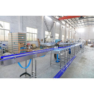 自動ステンレスボトル蓄積チェーンコンベア特徴蓄積テーブルコンベア - Product Image 5