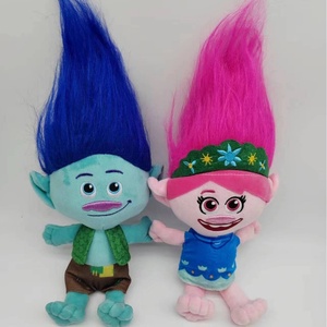 Peluche <span class=keywords><strong>Trolls</strong></span> Band Together, dessin animé, courte, remplie de nanoparticules, 31-50 cm, pour poupée Blanche, unisexe, occasions d'anniversaire - Product Image 1